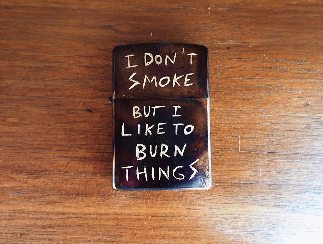 Я не курю, но люблю горящие вещи