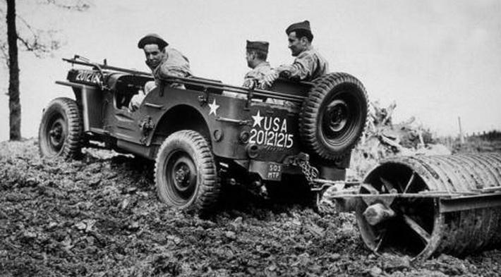 Willys MB применяется в сельском хозяйстве после войны