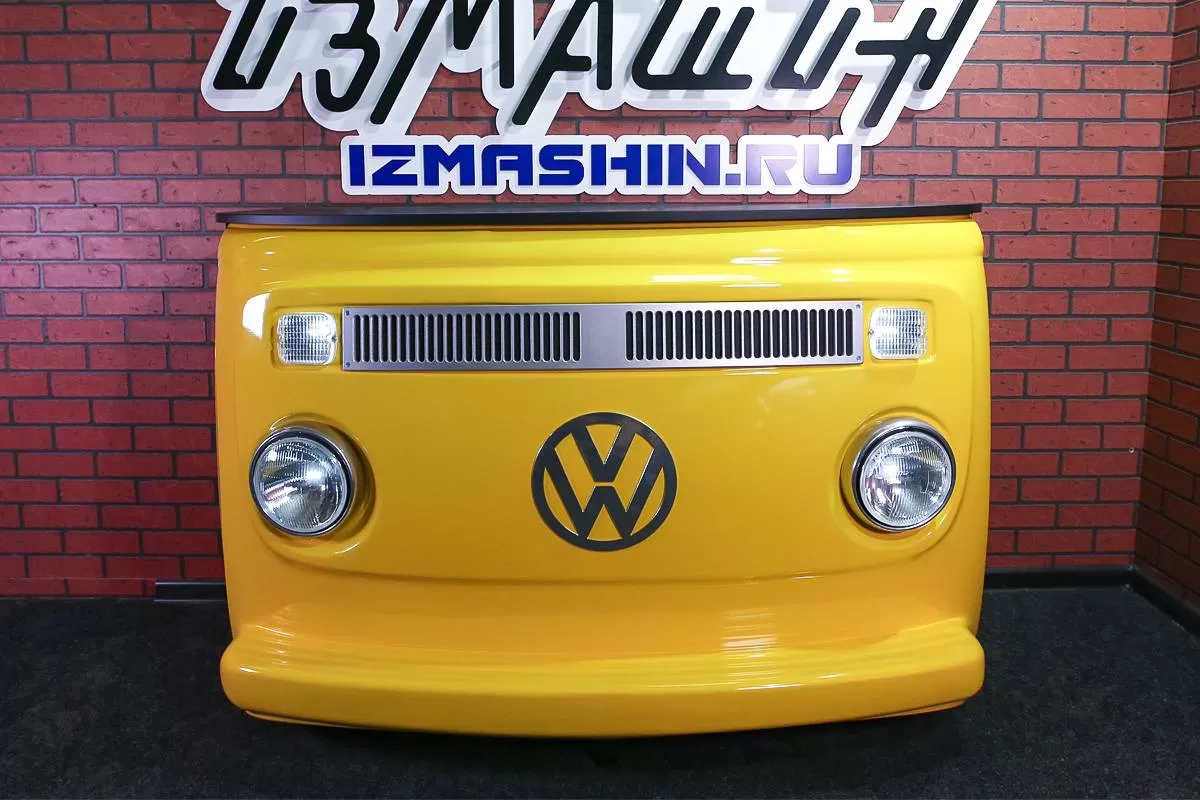 Стойка ресепшен «Volkswagen Transporter T2», желтая фотография 1